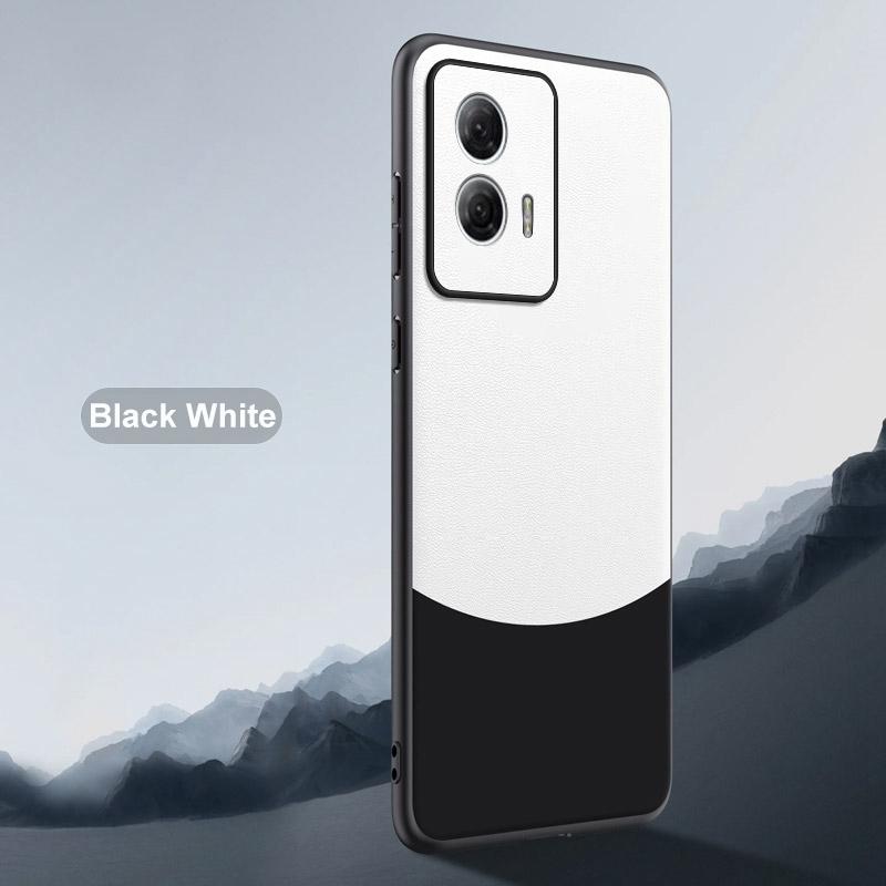 Luxury PU Leather Phone Case For Motorola Edge 50 Fusion Back Cover Silicone Protection Case For Motorola Moto Edge50 Fusion 5G