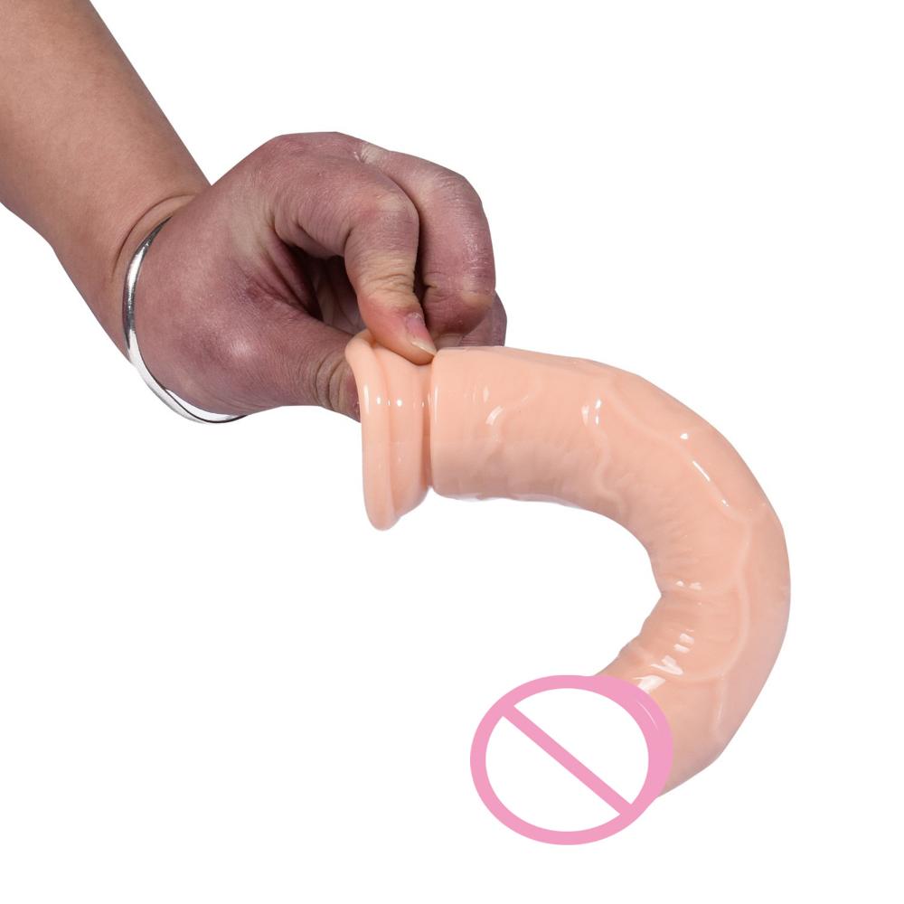 Flesh Simulation Penis Not Vibrator Big Dildos Erotic Bullet Cock Penis Adults Toys Anal Butt Toys for Woman Sexs Toy Shop