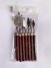 Stainless Steel Oil Painting Scraper Set Artist Palette Knife