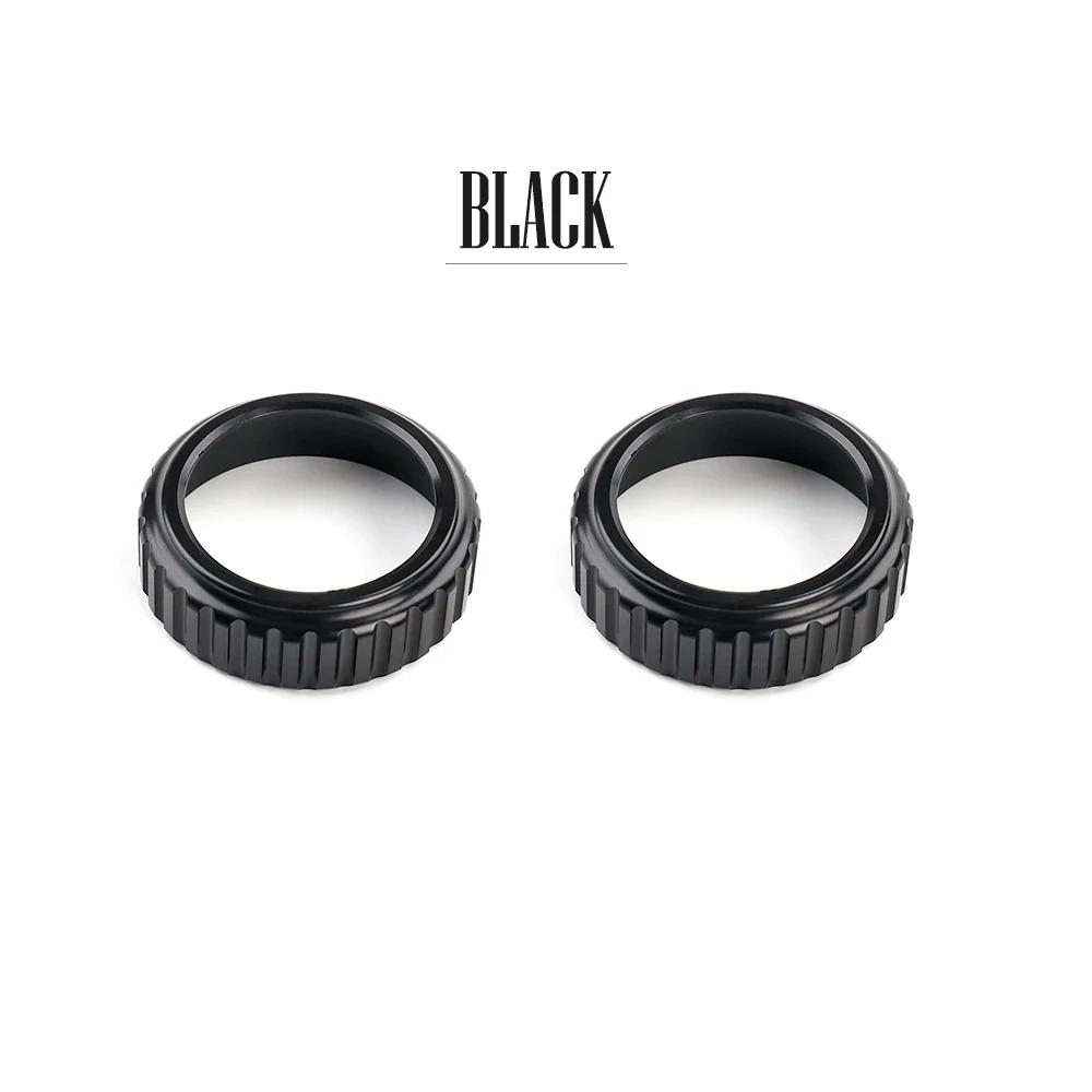 Aluminum Alloy Red Blue Black Interior Air Conditional Konb Ring Trim Cover For Hyundai Tucson NX4 2025 Accessories