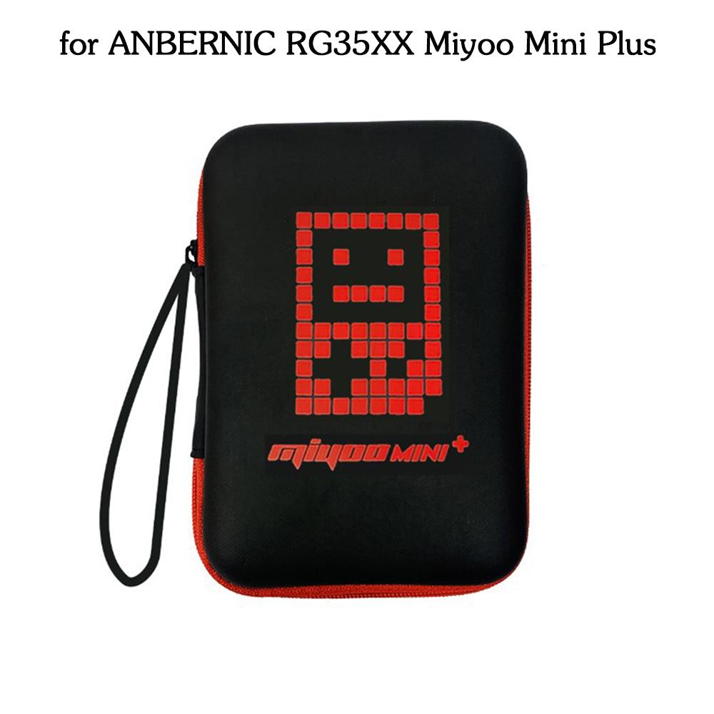 

Портативный органайзер сумка защитный чехол EVA жесткий корпус ударопрочный с ручкой сетчатый карман для ANBERNIC RG405V консоль аксессуары