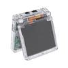 IPS GBA SP Upgrade eXtremeRate Benutzerdefiniertes Ersatzgehäuse Kompatibel mit sowohl durchsichtigem Material IPS als auch Standard-LCD-Konsole oder Bildschirm Nicht