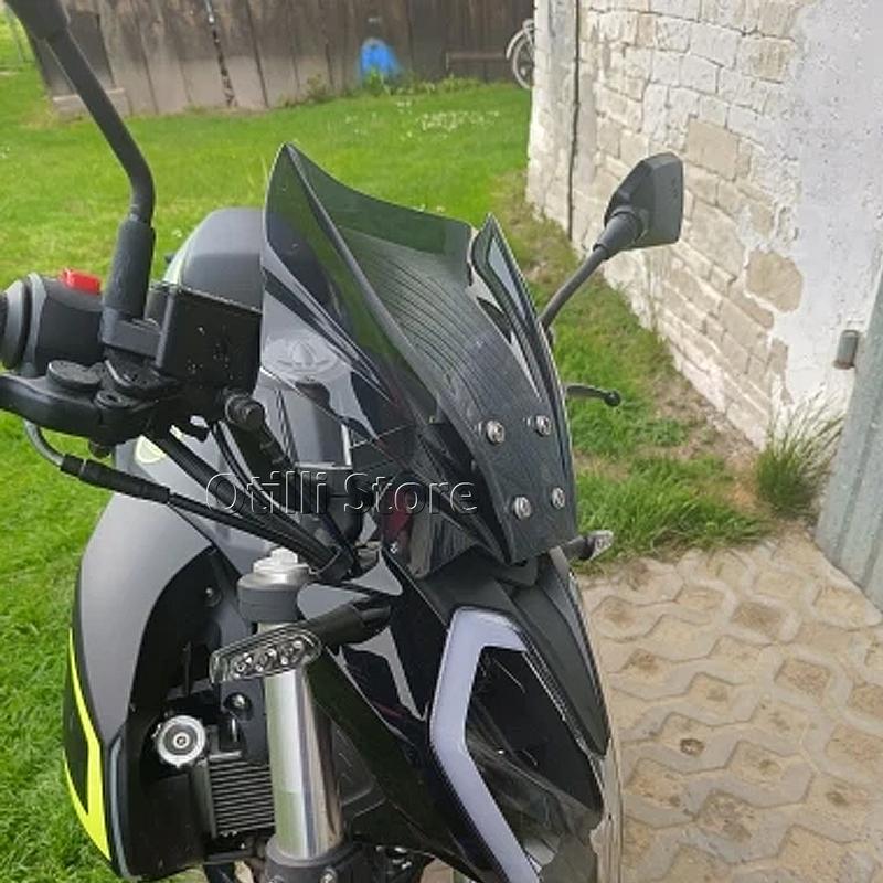 New Motorcycle Accessories Windshield Windscreen Wind Shield Deflectore For KEEWAY RKF 125 RKF125 2018 2019 2020 2021 2022