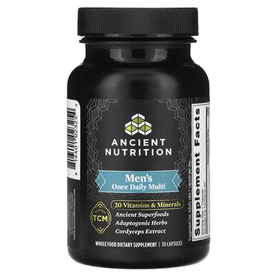 Once Daily Multivitamin for Men, 30 Capsules