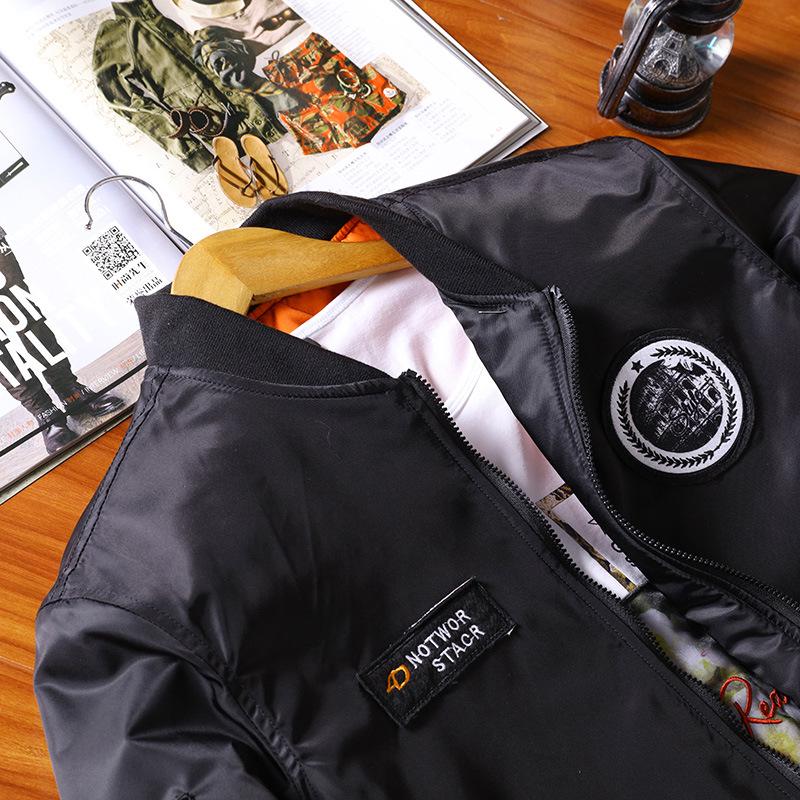 Flying Suit Men's Zipper Baseball Suit Sports Jacket Korean Edition Men's Air Force One