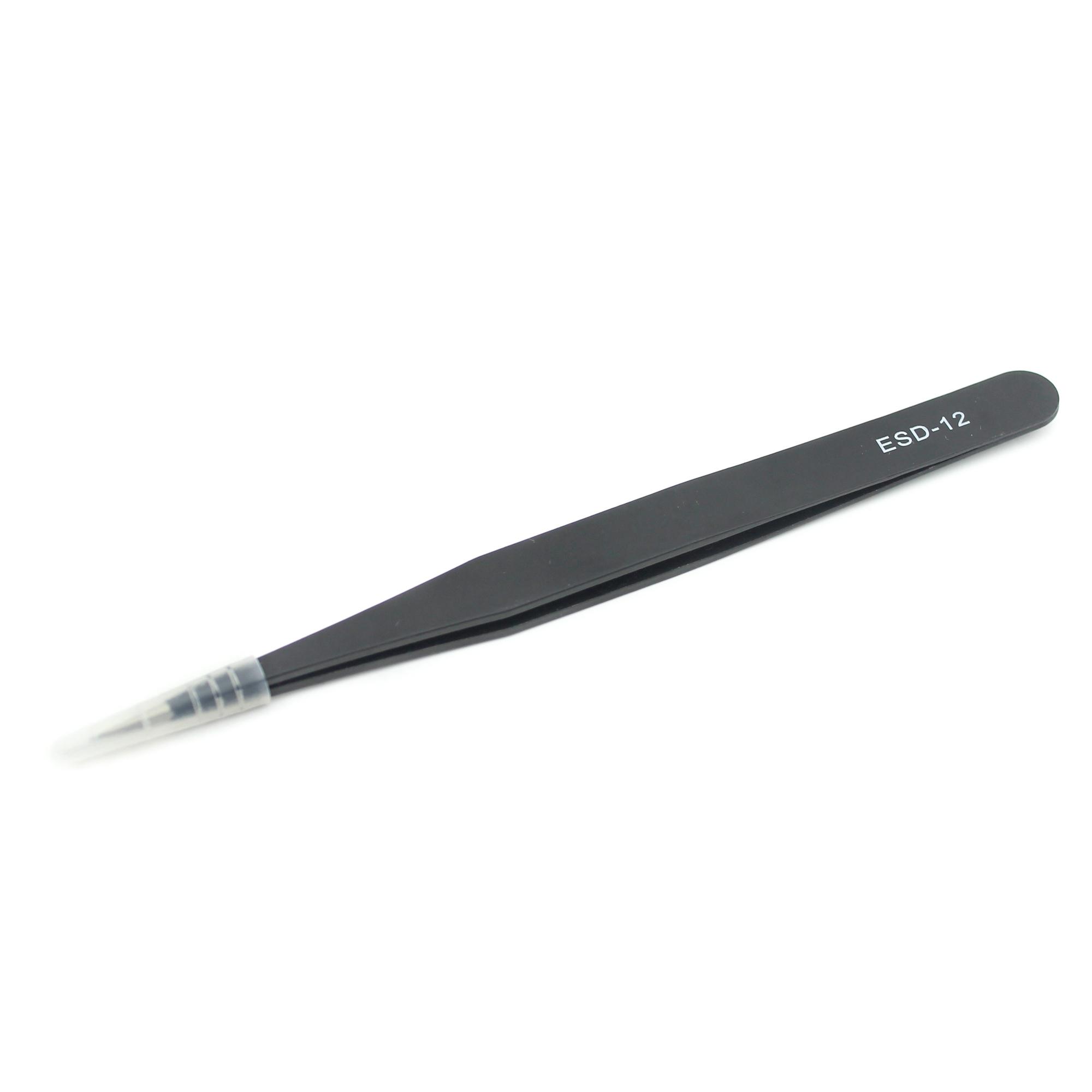 

JF-604 Professional Straight Tip Stainless Steel Tweezer Maintenance Tool Type A