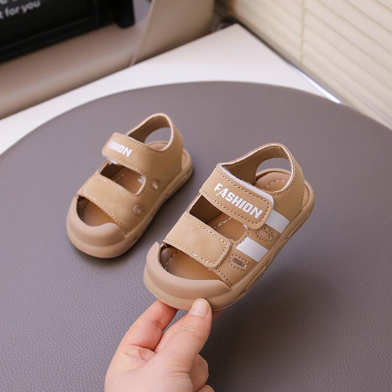 Boys and girls summer functional sandals children's beach shoes 1-2 years old soft sole non-slip anti-drop baby toddler shoes 3