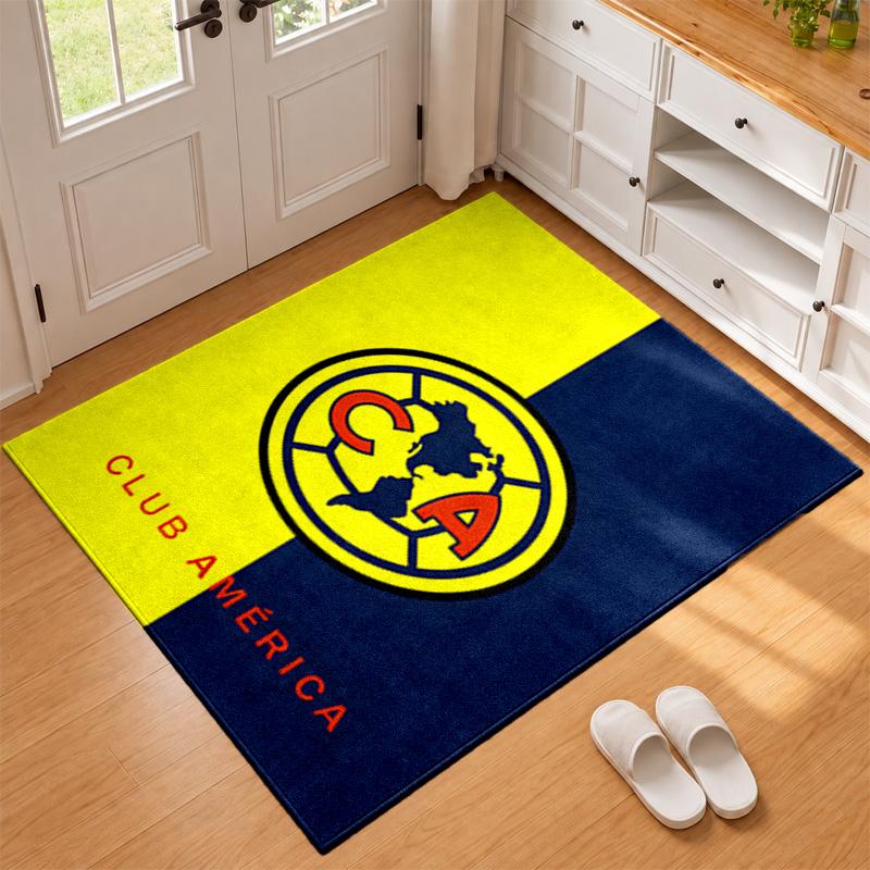 Club America Carpet Door Mat for Living Room or Bedroom Protective Mat Under Chair Office Decoration Christmas Gift Birthday Present