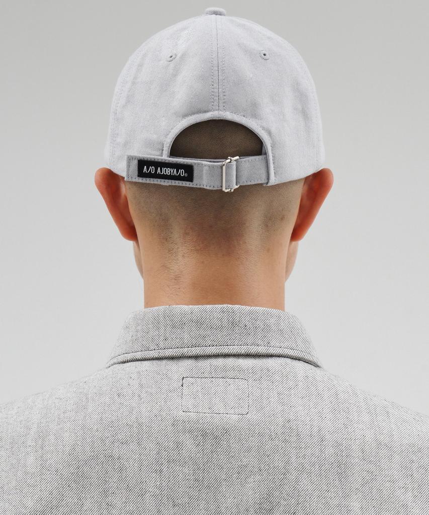 AJOBYAJO Logo Oxford Cap [Light Gray]