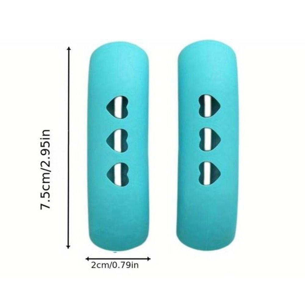 2pcs Anti-scald Pot Holders Cover Heat Resistant Pot Ear Clip Pot Handle Cover  Stewpan
