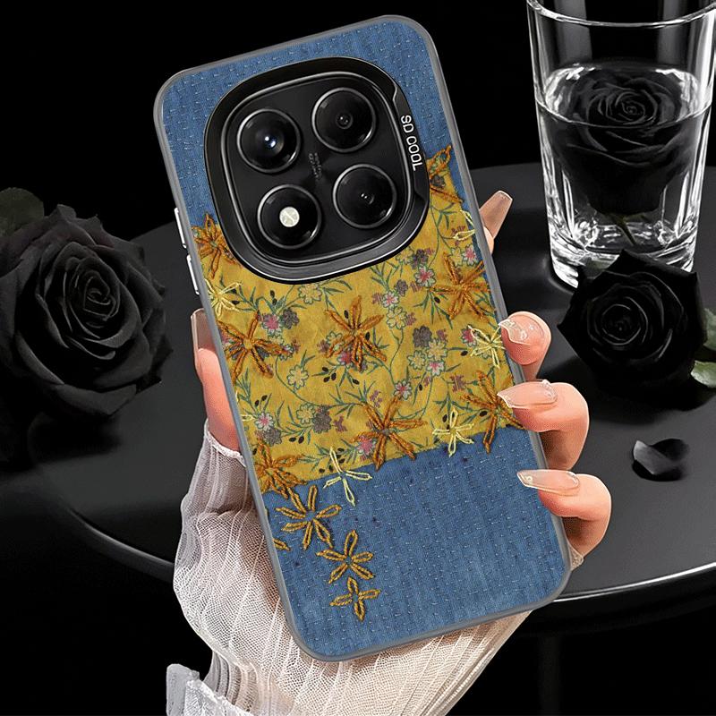 Retro Denim Pattern Soft Phone Case for Xiaomi Redmi Note 13 14 15 Pro Plus 12S 12 11S 11 11T 10S 10 Shockproof Cover Back Shell