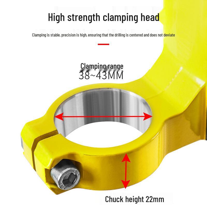 Industrial Grade Bench Drill Stand - High Precision Multifunctional Electric Hand Drill Station for Home Use