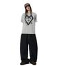 Opeunyadeu(Owai) Spray Heart Tee - Melange
