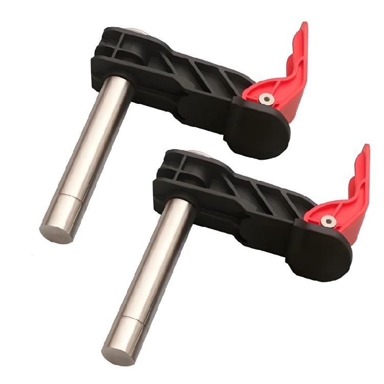 Benches Top Clamping Tool 19Mm/20Mm Benches Dog Clamp for Woodworking Boards, Manual Hold Down Clamp with Flip Lever
