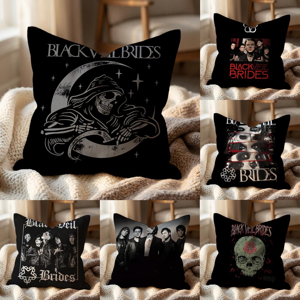A-Andy Biersack V-Veil Brides Cushion Cover Multi-Scene Pillow Cover for Home & Car - Reversible, Soft & Durable for Daily Use