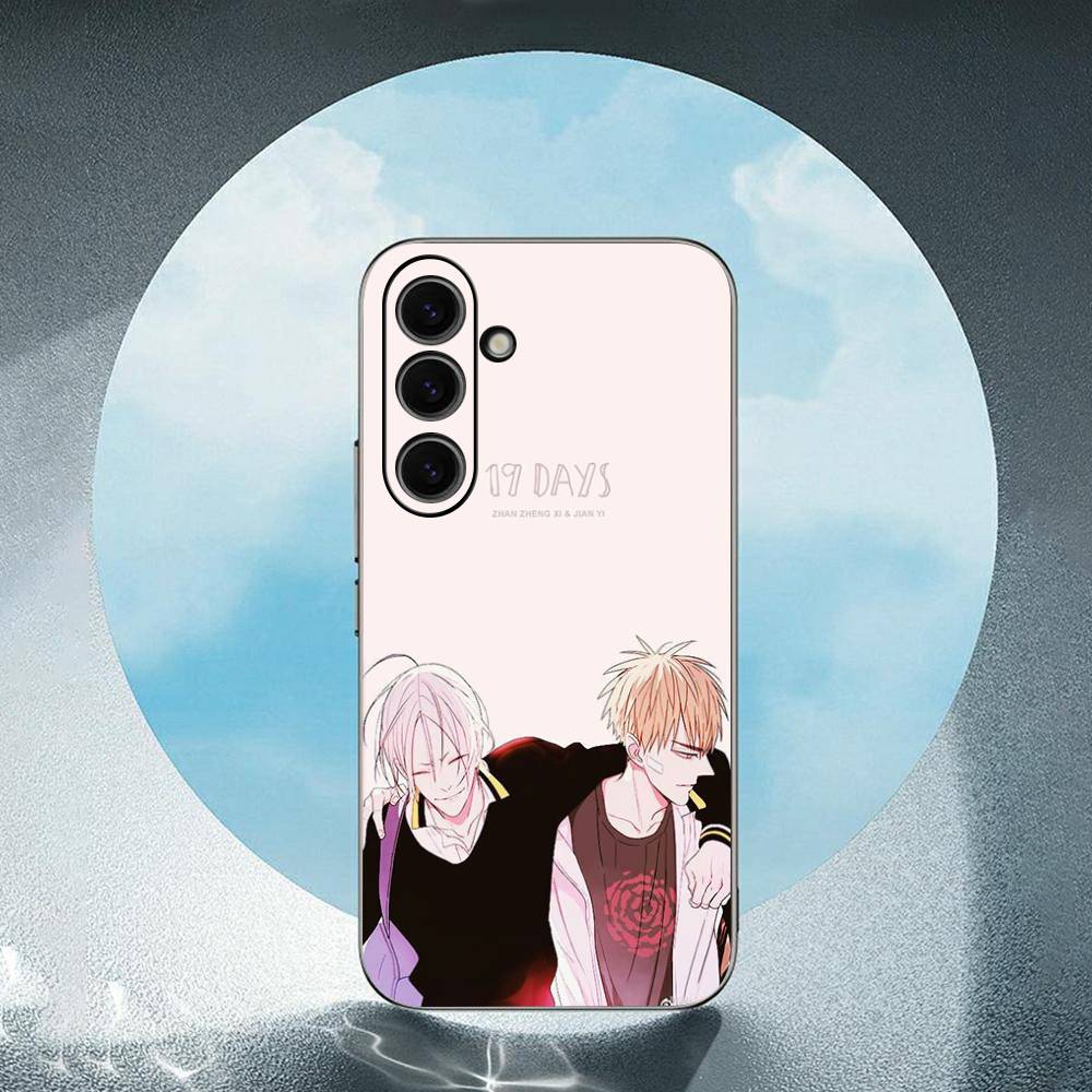 

Anime 19 Days For Samsung Galaxy S25 S24 S23 Ultra S22 S21 Plus S20 Black Soft Silicone Protective Case SamsungS23 plus 5G