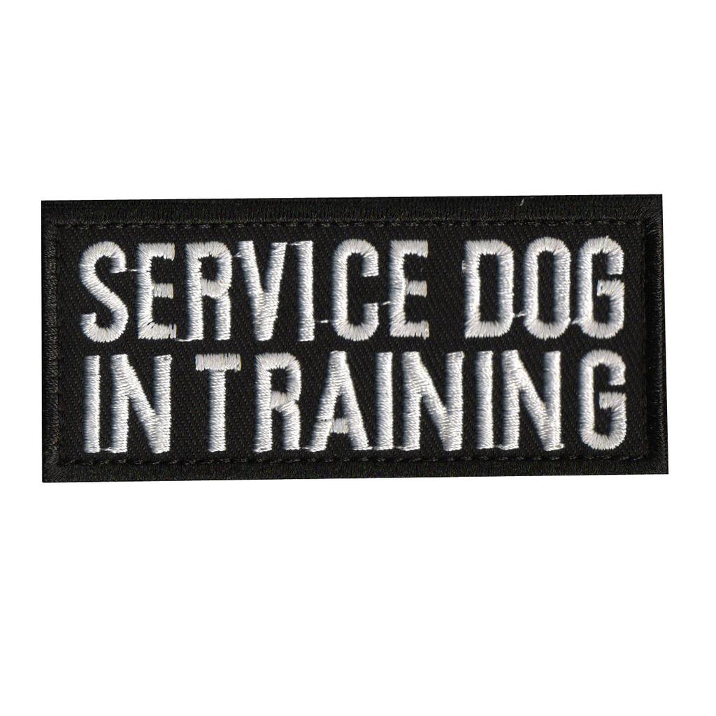 Pet Velcro Carrier Letter Embroidery Conspicuous Notice Badge Dog Supplies Decor