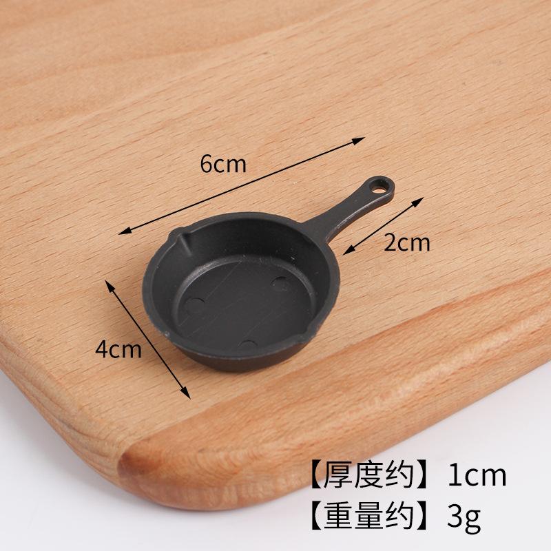 Mini Miniature Simulation Plate Small Bowl Tableware Diy Food Play Accessories Mini Container Play House Kitchen Toys