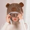 Cute Capybara Penguin Plush  Hat For Cycling Warm  Family And Friends Cartoon Husky Hat Christmas Gifts For The Winter Holidays