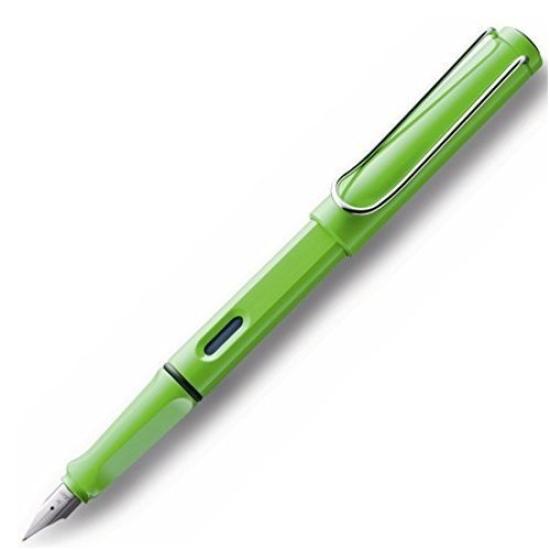 LAMY Safari Fountain EF Reissue Model Pen, Green, (Extra Fine) Nib