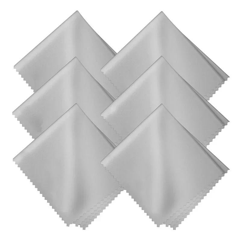 

NEW 10 Pcs Smooth Cleaner Glasses Lens Cloth Cloths Sunglasses Cleaning Cloth Microfiber Cleaning Cloth Glasses Cleaner серый