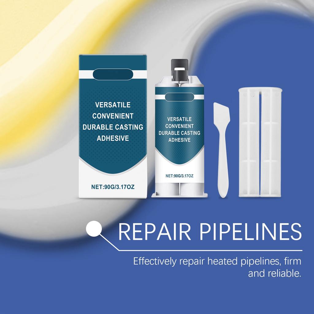 Casting Adhesive, Metal Pipe Glue, High-strength, Universal For Home And Industrial Use, With Super Strong Bonding Performance.