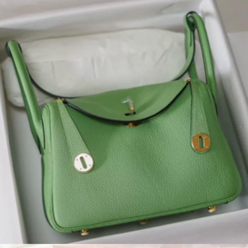 

Мини-сумка Lindy из натуральной кожи - модная сумка через плечо из коровьей кожи Togo