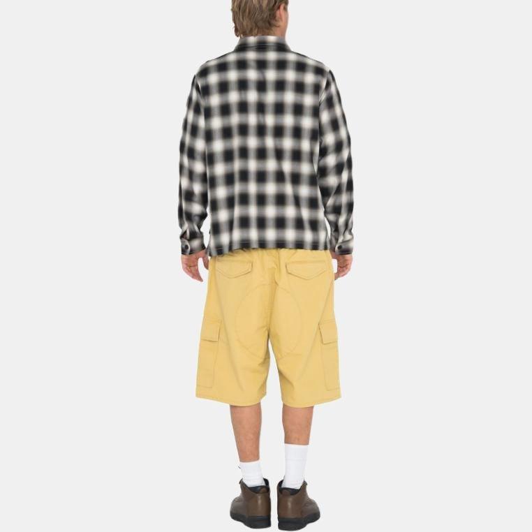 Stussy SS23 EDDIE PLAID ZIP SHIRT Unisex 1110286