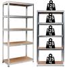 Estantería de Almacenamiento 5 Niveles 625 Kg 150 X 75 X 30 Cm