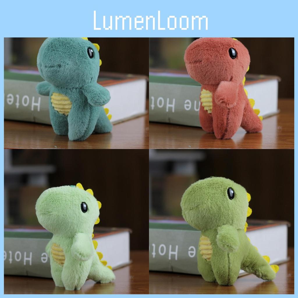 Adorable Mini Tyrannosaurus Dinosaur Plush Toy Keychain Cute Dragon Doll