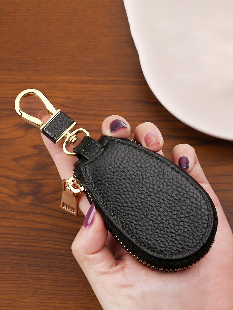 

1 шт. Сумка для ключей Мужская и женская General Motors Большая вместимость Многофункциональная Складная для монет Большая для хранения бумажных денег Простая чёрный