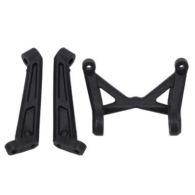 RC Front and Rear Shock Tower Plastic Black RC Car Accessories for ZD Racing 1 7 MX 07 Upgrade