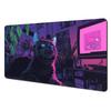 Neonstyle Fantasy Black Cat Design Mouse Pad Desk Mat Gaming Pad Nonslip Stitched Edge Pc Accessories Computer Mousepads