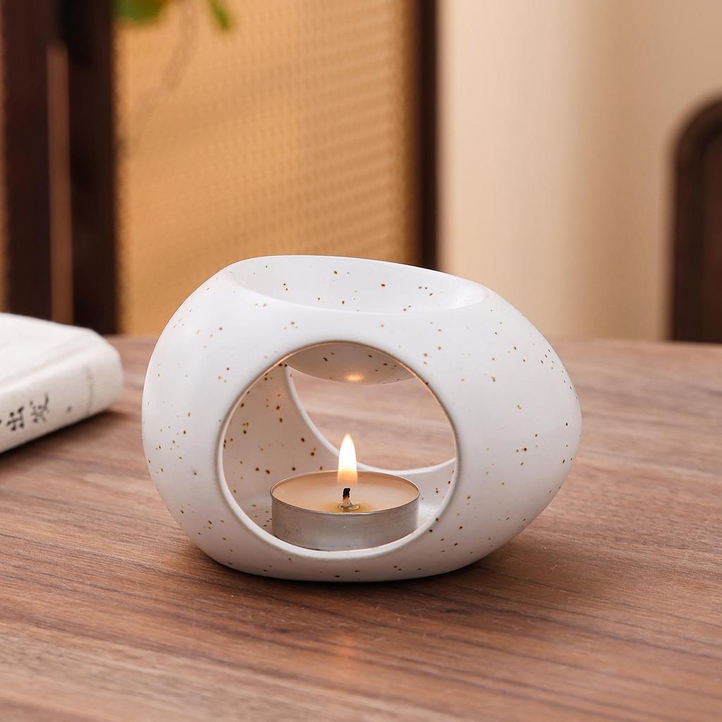 Ceramic Aromatherapy Diffuser for Home, Office, and Salon - Essential Oil and Incense Burner