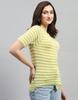 MONTE CARLO Women Regular Fit Green Top