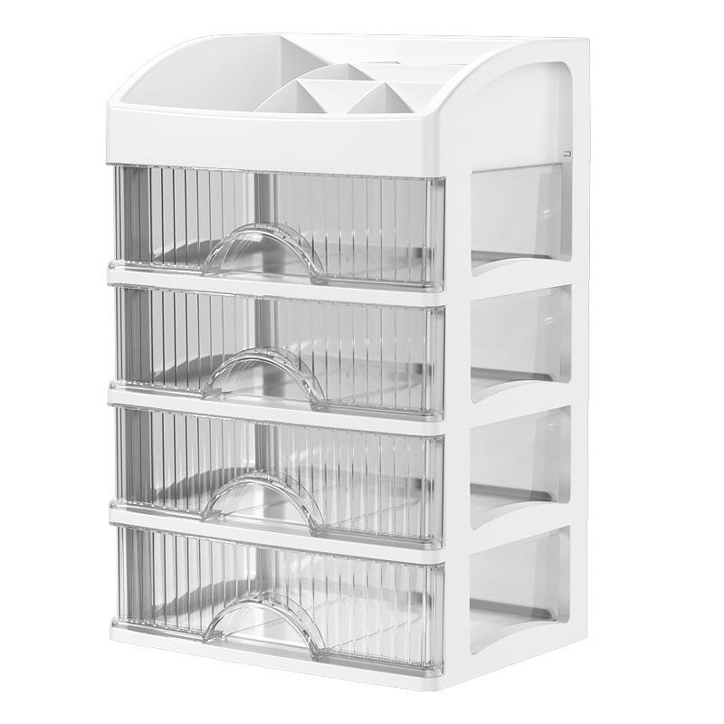 Multi-Layer Desktop Organizer: Hair Accessories, Jewelry, Cosmetics, Stationery Storage Box