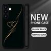 Madingas meilės telefono dėklas, tinkantis Samsung Galaxy S26 S25 S24 S23 S21 S20 FE/Ultra/Plus 5G, apsaugantis nuo kritimo galinis dangtelis