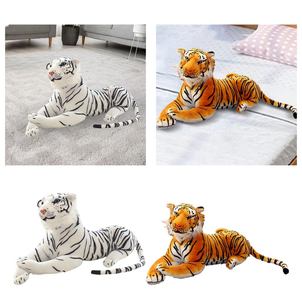 Cartoon Stuffed Animals Toys Tiger Doll Sleeping Pillow Animal Soft for Year