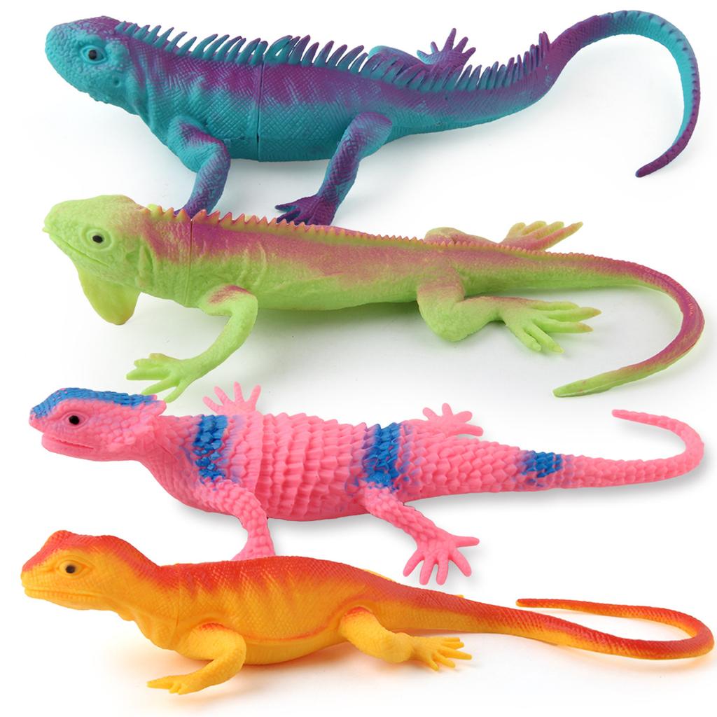 Children'S Simulated Wildlife Model Bb Is Called Chameleon Amphibian Reptile Ornament Toy Direct Supply