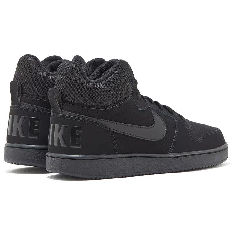 New Nike Court Borough Mid Black 838938-003
