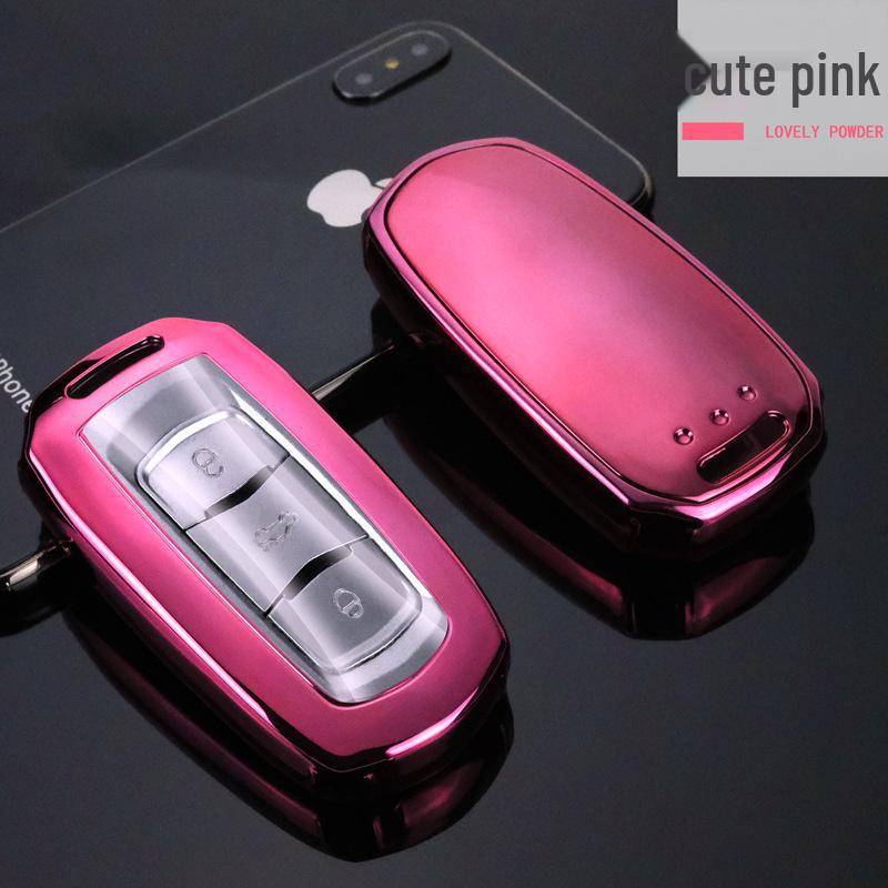 Soft TPU Full Coverage Key Case for Geely Emgrand