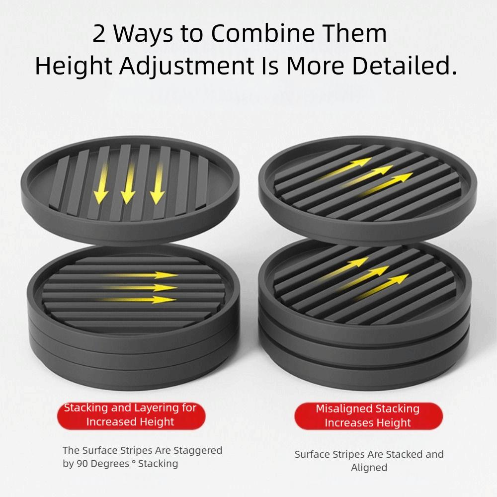 Heavy-Duty Furniture Foot Pad Non-slip Bed Lifter High Quality Bed Lifts Risers Refrigerator