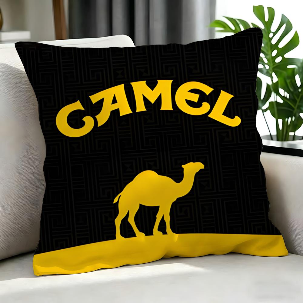 Cigarette Camel Cushion Cover Cushion Cover Set 4Pcs 50X50 45X45 40X40 Pillowcase Decorative Sofa Home Decor