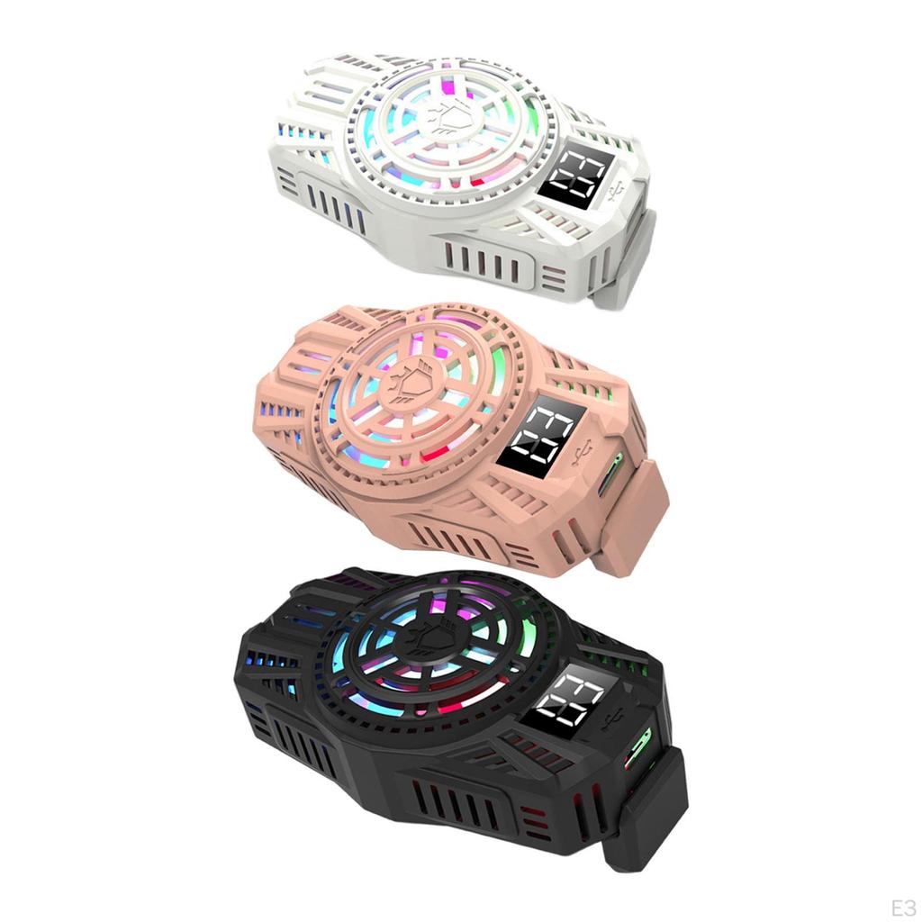 Phone Cooling Fan Conductor 7 Leaf Quickly Cooler for Watching Video