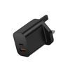 PD20W Dual Port Fast Charger: PD+QC3.0, 20W Rapid Charging, US/EU Spec Compatible Mobile Phone Charger