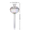 2PCS Pomegranate Flower Watering Machine Glass Creative Modeling Watering Machine Pot Lazy Watering Machine