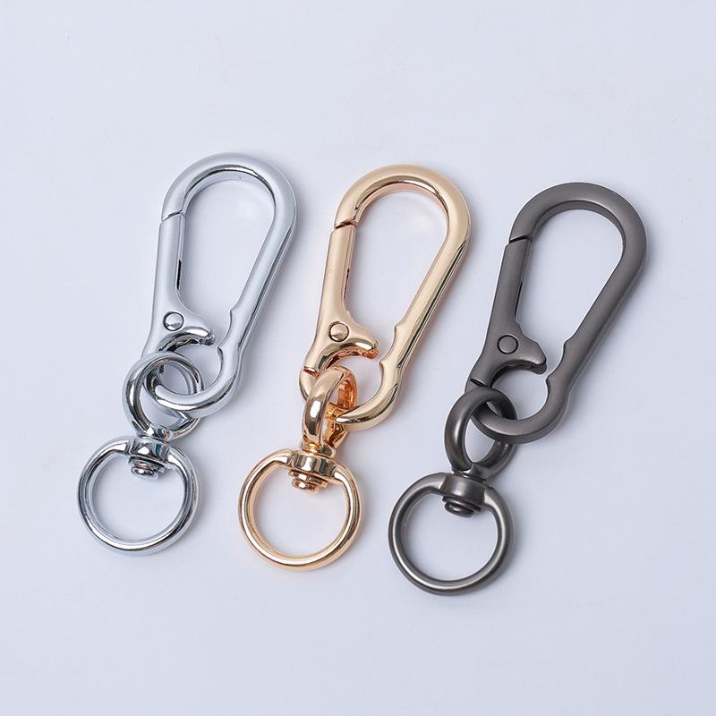 Unisex Zinc Alloy Motorcycle Keychain with Waist Hanging Feature