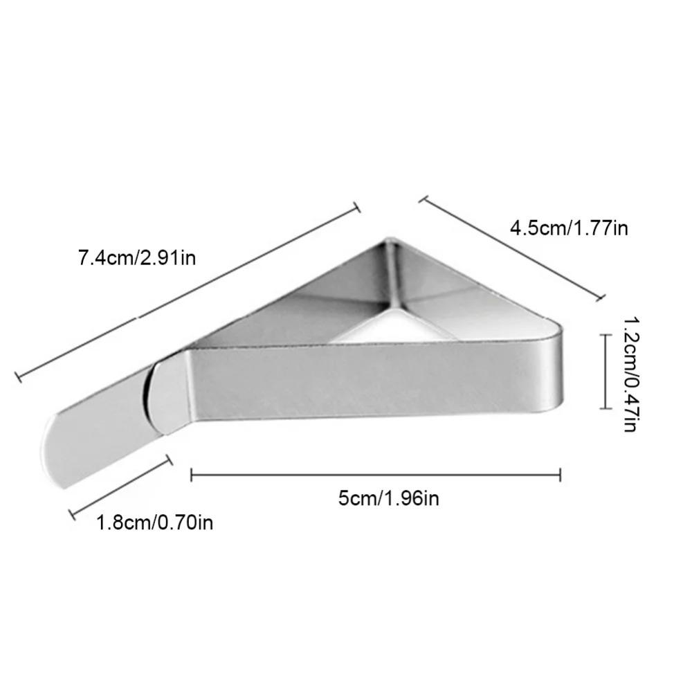 50Pcs Stainless Steel Anti-Slip Tablecloth Clamp Non-slip Securing Holder Wedding Camping Promenade Table Cloth Cover Fix Clip