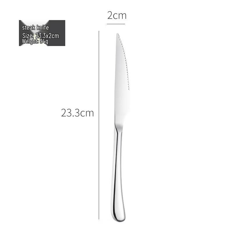 Lijia 401 Stainless Steel Western Cutlery Series