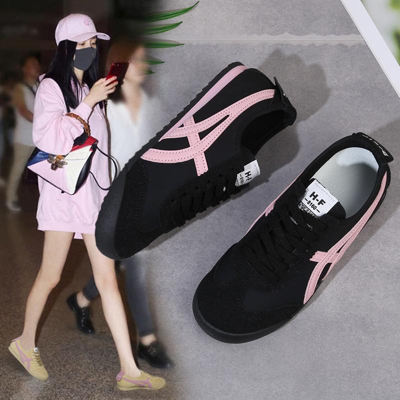 Niche retro Forrest Gump training shoes women's 2025 summer new breathable versatile flat-soled soft-soled casual sports shoes